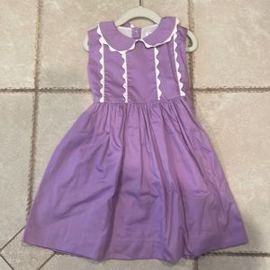 Rachel Riley London Lavender Ric Rac Dress - Size 3